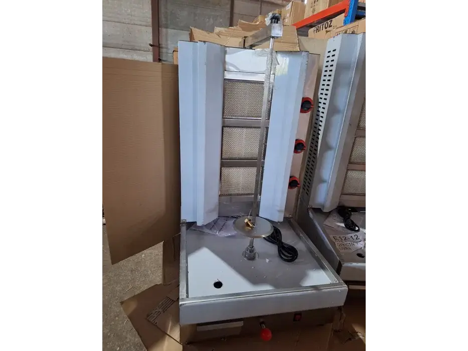 Дюнер машина на газ с горен мотор и защита: с 3 пити